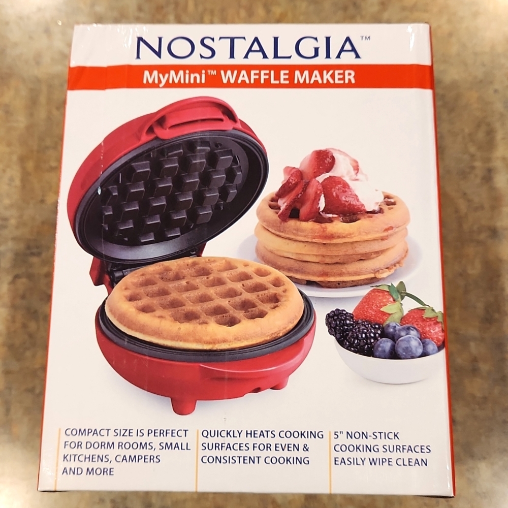 Mini griddle & waffle maker - Picture 3 of 13
